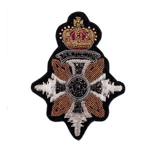 Insignias Bordadas a Mano Personalizadas, Nuevas Insignias de Uniforme Hechas de Cuero y Hilo de Algodón, Insignias Bordadas a Mano OEM/ODM - Product Image 3