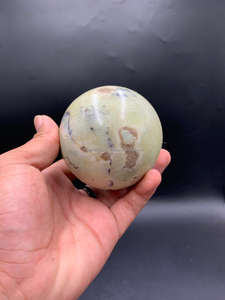 Wholesale Natural Indonesia Chrysoprase Handicraft Healing <b>Crystal</b> 5 cm Polished <b>Sphere</b> - Product Image 3