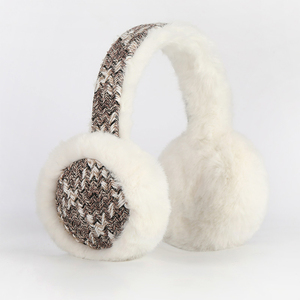 Unisex <b>ear</b> <b>muffs</b> custom logo private label warm lightweight material wholesale supply - Product Image 1