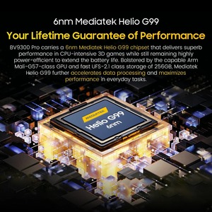 Blackview BV9300 <span class=keywords><strong>PRO</strong></span> Smartphone robusto 12GB 256GB Helio G99 6.7 'cellulare 64MP 15080mAh doppio Display cellulare - Product Image 2