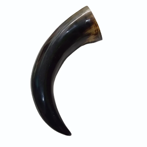 Coupes à boire en corne de bœuf courtes de qualité supérieure, style viking, gravées, avec agate, à prix avantageux par HANNAN HANDICRAFT - Product Image 6