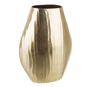 Wholesaler of High Quality Metal Hammered Decoration Flower <b>Vase</b> Modern Flower Pot at Reasonable Price Customize Size - Product Image 2