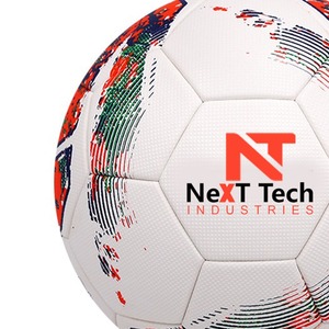 Next Tech Nouveau style Technologie hybride de football Ballon de match professionnel Matériau de texture en TPU Conception personnalisée et logo personnalisé - Product Image 4
