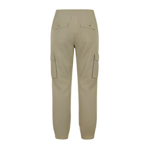 Pantalones de Trabajo Casuales de Negocios para Mujer, Cierre con Cordón, Transpirables, de Secado Rápido, de Lona Lisa, 100% Algodón, Cintura Media, Corte Recto - Product Image 4