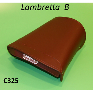 Funda de asiento trasero marrón Lambretta B - Product Image 1