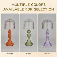 Lampe de table de style chinois moderne et simple pour chevet, veilleuse LED blanc chaud pour la décoration de chambre à coucher et de la maison