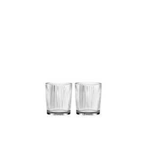 Ensemble de 2 verres à apéritif Nachtmann, verres à cocktail en cristal moderne à design côtelé - Product Image 5