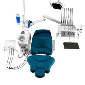 클리닉 및 어린이를위한 LED 조명 접이식 모바일 전동 의자가있는 전문 휴대용 치과 의자 단위 풀 세트 - Product Image 2