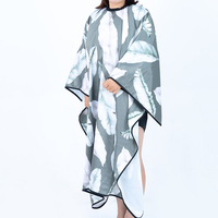 KEFEI Vente en gros Capes de salon de coiffure en polyester imperméable de haute qualité écologique et confortable au design unique