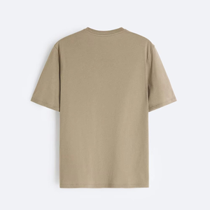 100% coton hommes T-Shirt haute qualité poids lourd plaine surdimensionné impression personnalisée broderie hommes personnalisé blanc T-Shirt - Product Image 6