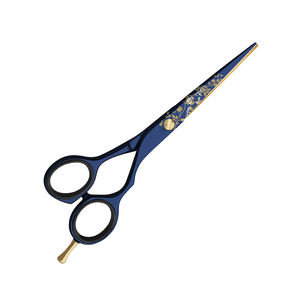 Tijeras de Peluquería Profesionales de Acero Inoxidable, Recubiertas de Papel de Color Premium, Tijeras de Corte de Pelo de 5.5 Pulgadas con Apoyo para Dedos Ajustable - Product Image 2