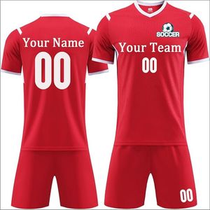 Maillot de football personnalisé unisexe 2024, taille adulte, impression numérique, ensemble uniforme, 100% polyester 180g, vêtements de football très vendus - Product Image 3