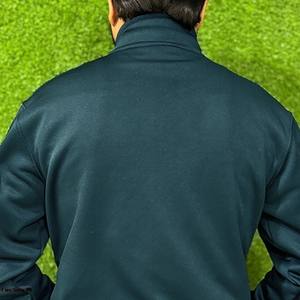 Hot Selling Fashion <b>Canvas</b> Denim Breathable Windproof Custom Color Logo Stand Collar Mens Autumn Bomber Jacket Made Pakistan - Product Image 3