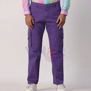 Qualité supérieure Look élégant pour hommes Pantalon Cargo Couleur unie Article tendance Vente sur le marché pour hommes Pantalon Cargo Service OEM - Product Image 1