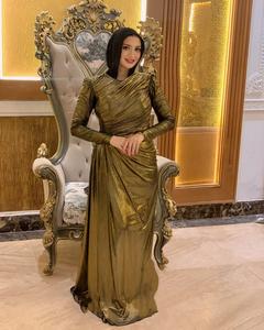 Robe de soirée maxi élégante en satin antistatique avec dentelle numérique, fleurs en cristal, motifs de perles, écologique pour les fêtes formelles - Product Image 3