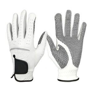 Gants de golf en cuir Cabretta véritable - Nouvelle arrivée, légers et respirants, fermeture à boucle GEO BROTHERS GB-01x, vente en gros pour hommes - Product Image 2