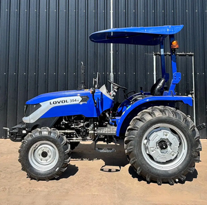 Tractor Agrícola Compacto LOVOL TE354 de 35HP 4WD con Cambio Shuttle, Diésel, con Cargador Frontal, Ideal para Huertos y Viñedos - Product Image 5