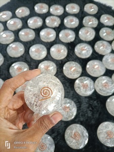 Placa de Selenita Natural para Orgón, Placa de Carga de Cristal, Sanación Energética, Meditación, Reiki, Decoración del Hogar, Venta al por Mayor - Product Image 6