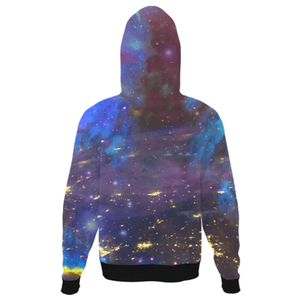 100% Cotton 400 Gsm Men's Hoodies Custom Logo Pullover Fleece Raw Hem <b>White</b> for Purple <b>Tie</b>-Dye Printing Fashionable Winter - Product Image 5