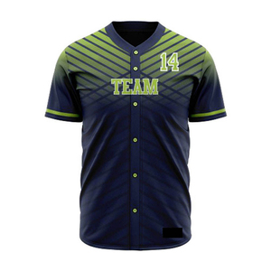 Vêtements de sport unisexes en polyester personnalisables OEM, respirants, maillots de baseball/culottes, ensembles uniformes pour joueurs de softball avec logo personnalisé, adultes - Product Image 2