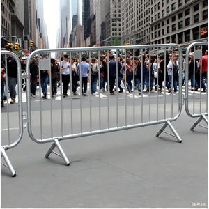 รั้วกั้นฝูงชนเหล็กแบบกำหนดเอง ขนาด 1.1*2.2 เมตร รุ่นขายดีที่สุด - Product Image 3