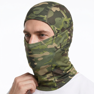 High Quality OEM Custom Logo Woodland Style Camo Mesh Balaclava Breathable Helmet Liner Full Face Mask Manufacturer - Product Image 1
