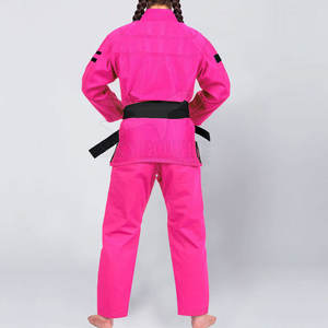 Offre Spéciale de service OEM Costumes uniformes de karaté à manches longues en coton Costumes de femmes d'arts martiaux en gros - Product Image 5