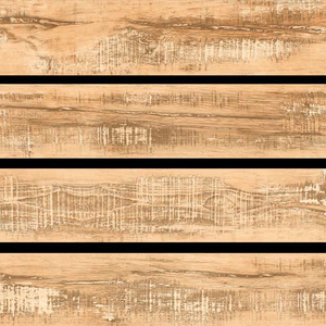 Haute qualité 200x1200mm gris brillant finition étanche porcelaine émaillée aspect bois carreaux de céramique Design moderne cuisine jardin - Product Image 2