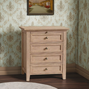European <b>Bedroom</b> Set Solid Wood Construction 5+ Drawers Customizable Options Antique Design Full Size Apartment Hotel Home - Product Image 1