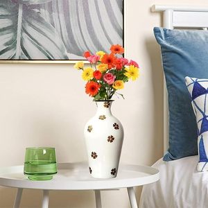 Vase à fleur unique en métal Design unique et élégant Vase à fleur chic en acier inoxydable Style contemporain pour n'importe quelle pièce - Product Image 3