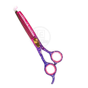 Tijeras de Entresacar Personalizables para Barbería con 32 Dientes, Punta Afilada, Acero Inoxidable de Alta Calidad - Product Image 5