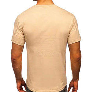 เสื้อยืดออกกำลังกายผู้ชาย ดีไซน์ปี 2026 ทรงปกติ ใส่สบาย ระบายอากาศ แห้งเร็ว ผ้าแคนวาส 100% ผ้าฝ้าย  รับผลิตจำนวนน้อย - Product Image 4