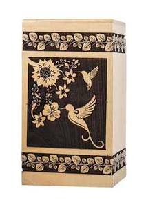 Urnas de cremación de madera modernas hechas a mano para hombre y mujer, urnas funerarias decorativas a bajo precio - Product Image 6