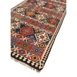 Alfombra de Lana Azul Nayaab de Gran Tamaño 9x12 con Patrón Geométrico, Alfombra de Yute para el Hogar, Entrada, Dormitorio o Pasillo - Modelo Paem-804 - Product Image 2