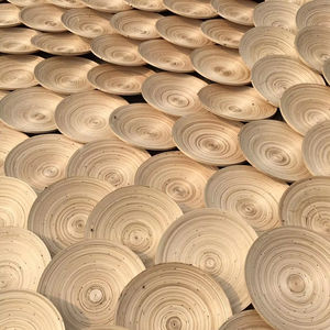 Assiettes en bambou personnalisables-Vaisselle écologique de qualité supérieure-Vente en gros d'ustensiles de cuisine écologiques Export/ Ms. Lima - Product Image 1