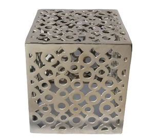 Nouveau design de tabouret latéral en métal moulé de haute qualité avec tabourets portables chromés pour tabouret rond décoratif en gros - Product Image 6