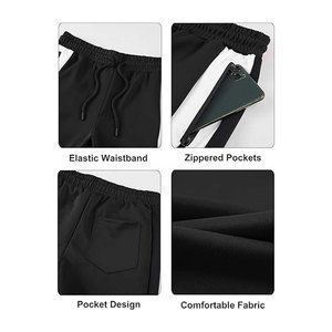 ชุดวอร์มผ้าคอตตอนกันลมสำหรับผู้ชายชุดกีฬาแห้งเร็วระบายอากาศได้ดีสำหรับออกกำลังกายในฤดูใบไม้ร่วง - Product Image 5