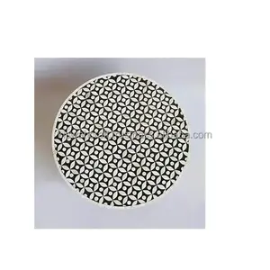 Table et tabouret en incrustation d'os naturel de conception standard Design moderne Taille personnalisée pour la décoration intérieure Prix raisonnables - Product Image 5