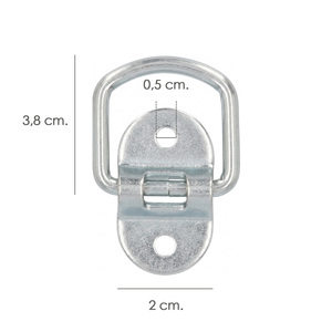 Anello di fissaggio zincato - Product Image 2