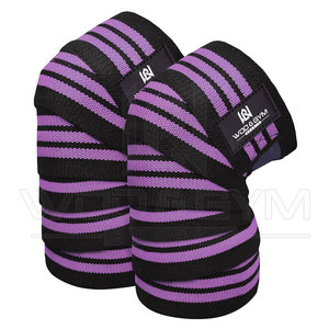 Powerlifting Haltérophilie Prix Usine Personnalisé Doux Protection Complète Genouillères Robustes Accessoires De Musculation - Product Image 3