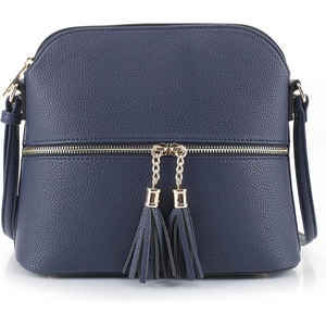 Fashion Women PU Pebbled Leather Messenger Bag Crossbody Style Shoulder Bag for <b>Travel</b> and Shopping - Product Image 1