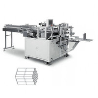 Machine d'emballage de papier toilette à double couche contrôlée par PLC avec une capacité de production de 4 à 6 sacs/min