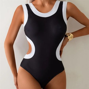 Traje de Baño de Una Pieza con un Hombro Descubierto para Mujer, Marca Erni Sports, Nuevo Modelo 2025, Protección UV, Poliéster/Nailon, Ropa de Playa - Product Image 3