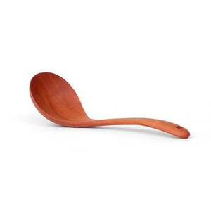 Cuillère à soupe en bois de manguier classique en gros, faite à la main, antiadhésive, forme personnalisable pour servir des salades, des plats, des fêtes, la table - Product Image 1