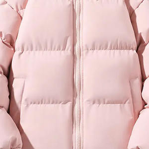 Chaqueta de Invierno Acolchada para Hombre de Lona de Primera Calidad con Logotipo Personalizado Impreso en la Parte Delantera, Impermeable, Venta al Por Mayor 2022 - Product Image 5