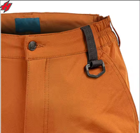 Fabricant de vêtements Pantalon de randonnée tissé Softshell pour hommes Pantalon de randonnée de construction imperméable pour l'extérieur pour le camping et le trekking