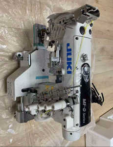 Máquina de coser de puntada de cubierta superior e inferior Juki 7223D-U10B56 de grado DIY, con cabezal semiseco, cama cilíndrica pequeña, construcción de acero y mango de plástico. - Product Image 6