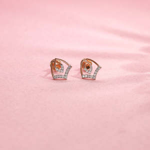 ต่างหูเพชรทรงสปาร์ค โซลสทิซ - Product Image 6