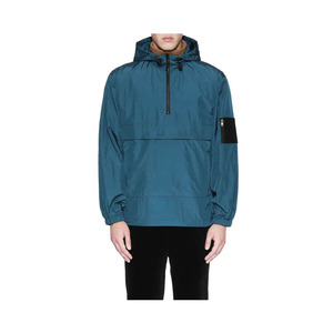 Vente en gros d'usine OEM Veste pull d'hiver à demi-fermeture éclair en polyester de haute qualité pour hommes Veste de randonnée sportive à capuche en toile - Product Image 1