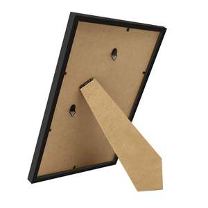 Modern 20x30cm Black <b>Poster</b> Picture <b>Frame</b> Square Silver Aluminium with Wood Material Size Variants Including <b>A2</b> and A4 - Product Image 5